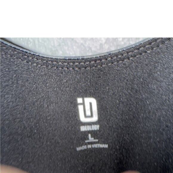 ID Ideology Women's Geo Performance tennis Dress deep black/grey large - Picture 3 of 9